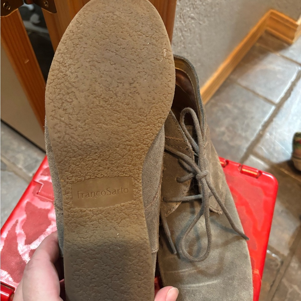 Franco Sarto Men's Taupe Chukka Boots